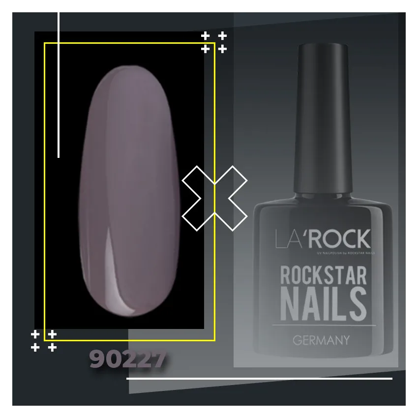 GELLACK taupe violett grau 7,5 ml 90227
