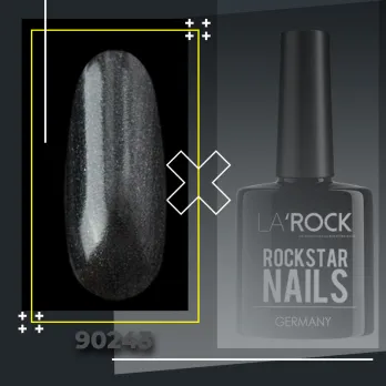 GELLACK metallic schwarz 7,5 ml 90243