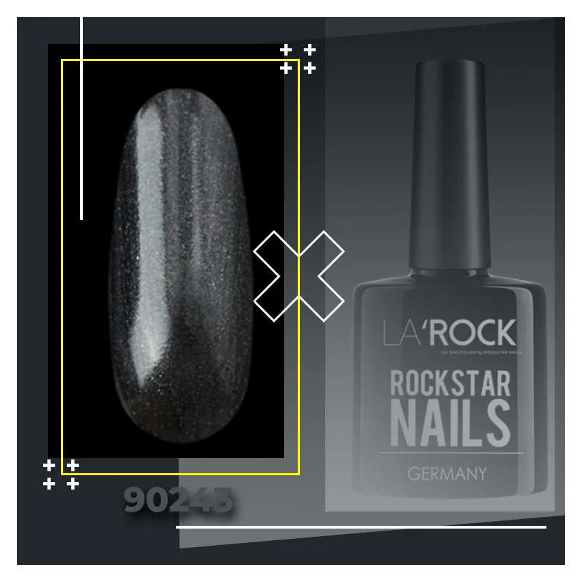 GELLACK metallic schwarz 7,5 ml 90243