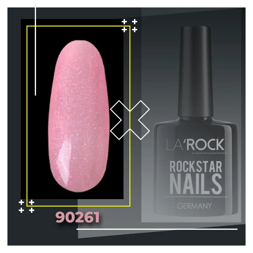 GELLACK glimmer pfirsich rosa 7,5 ml 90261