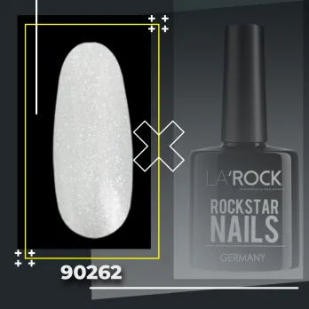 GELLACK klares glitzer weiß 7,5 ml 90262