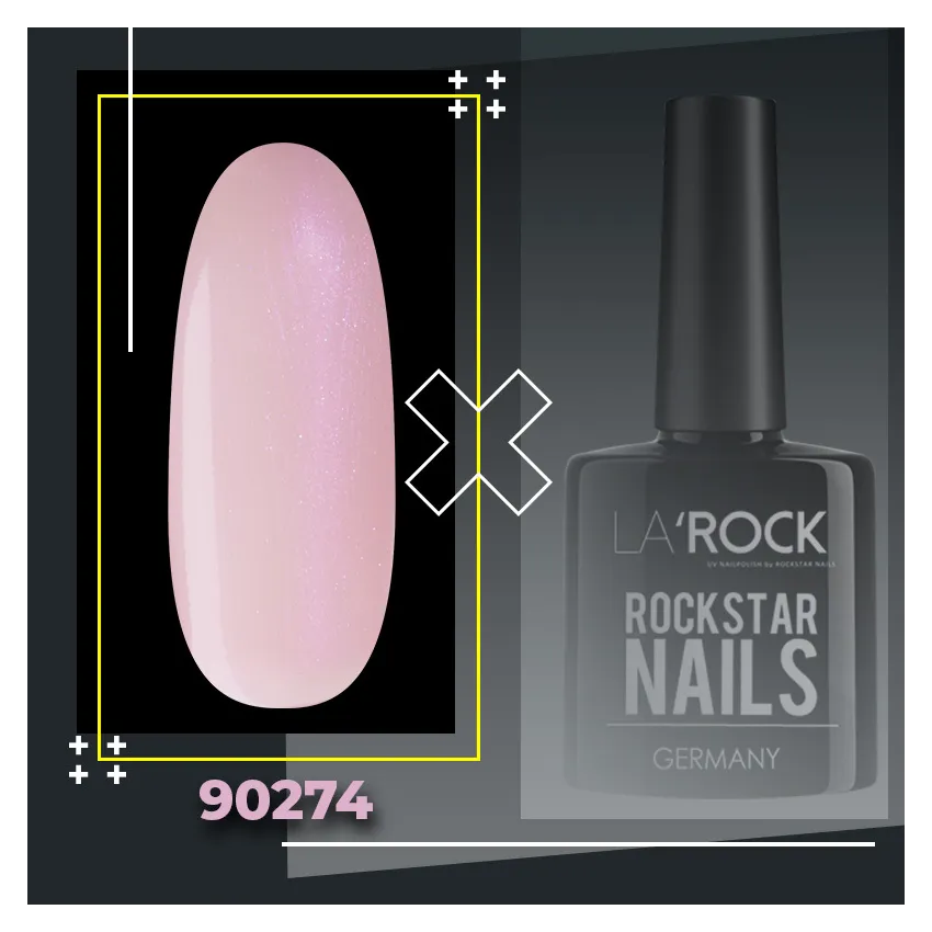 GELLACK leichtes perlen rosa 7,5 ml 90274