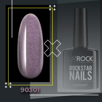 GELLACK glimmer violett grau 7,5 ml 90301
