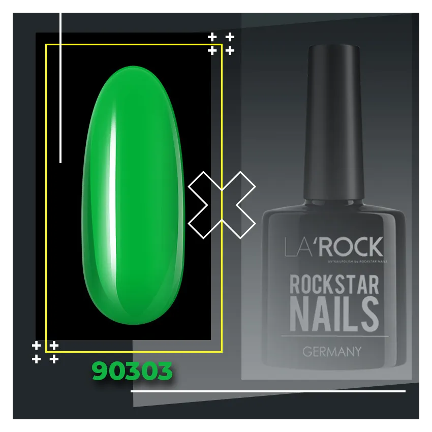 GELLACK neon gras grün 7,5 ml 90303
