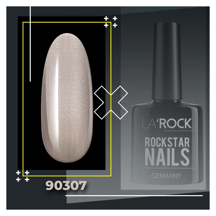 GELLACK dunkles metallic grau 7,5 ml 90307