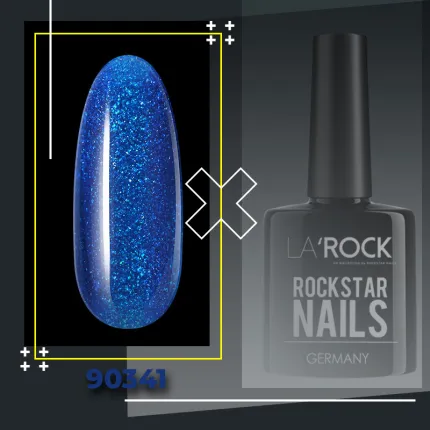 GELLACK Glitter Meeres Blau 7,5 ml 90341