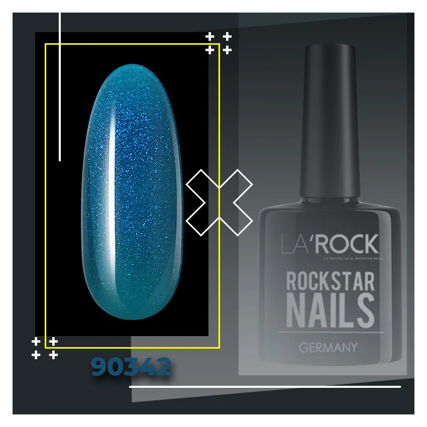 GELLACK Glimmer Meeres Blau 7,5 ml 90342