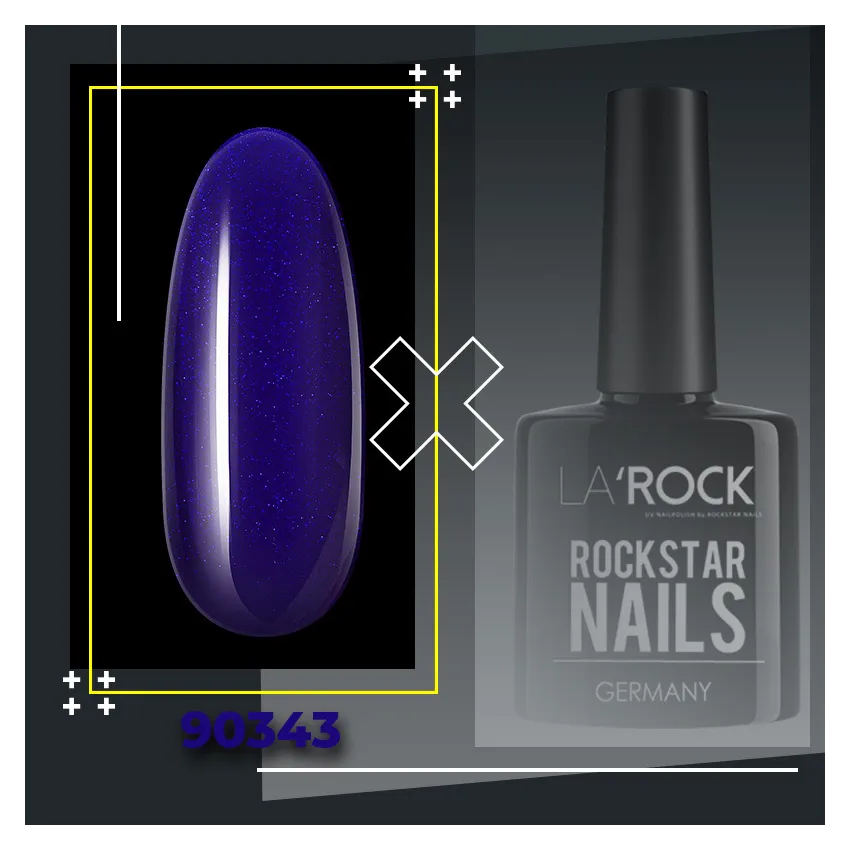 GELLACK Metallic Dunkel Blau 7,5 ml 90343