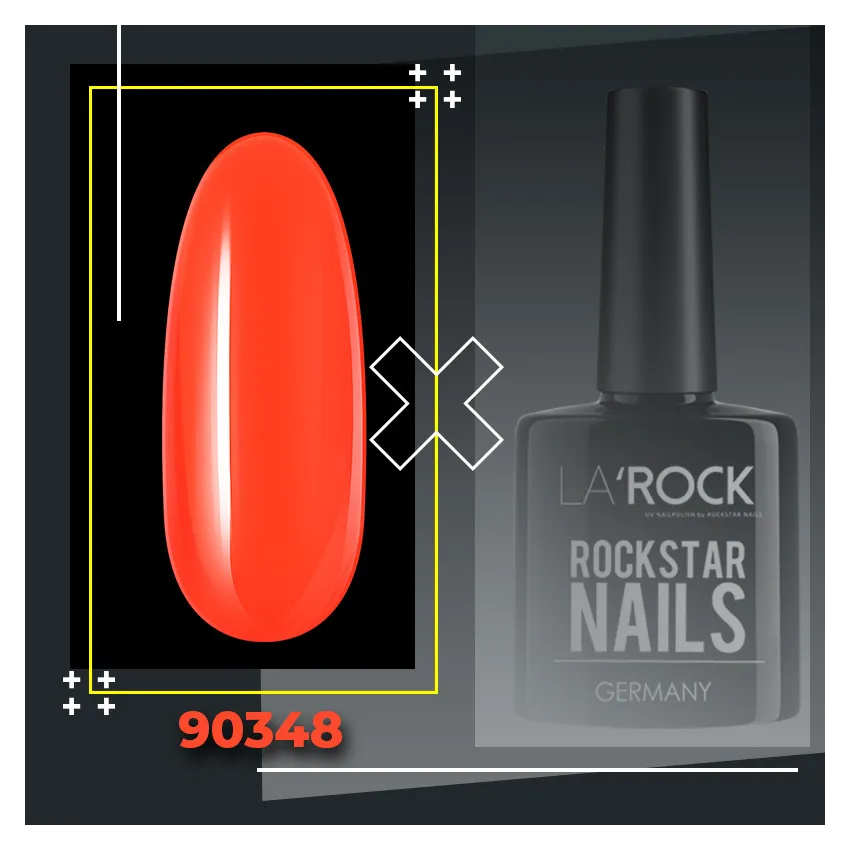GELLACK Knalliges Früchte Rot 7,5 ml 90348