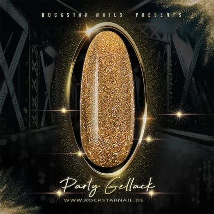 Party Gellack - gelb 91120