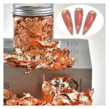 Nail Art Folie BRONZE 95723