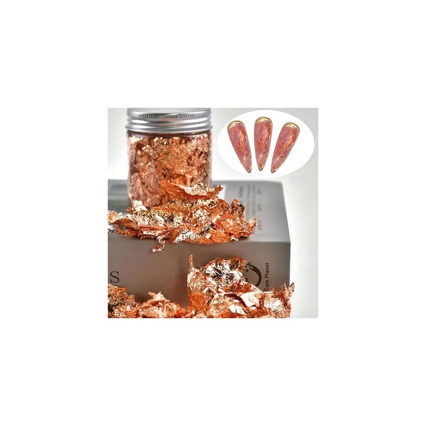 Nail Art Folie BRONZE 95723