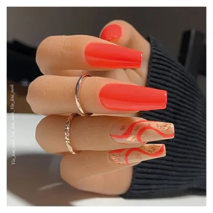 Nail Art Folie BRONZE 95723