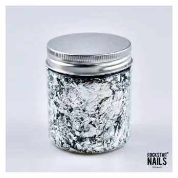 Nail Art Folie SILBER 95724