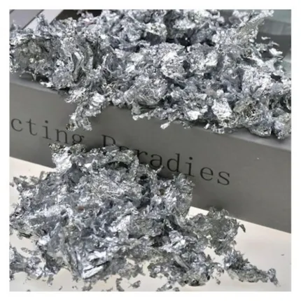 Nail Art Folie SILBER 95724