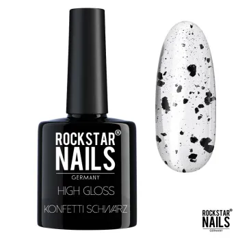 Gloss - Konfetti schwarz 99015