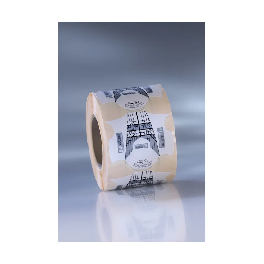 Nagelschablonen Silber 500 St.