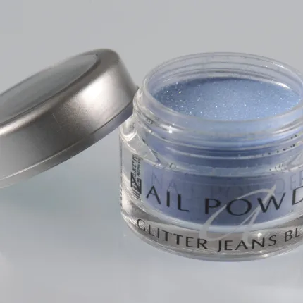 Colour-Acryl – Glitter jeansblau  5 g