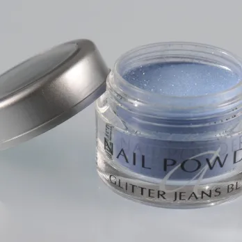 Colour-Acryl – Glitter jeansblau  5 g