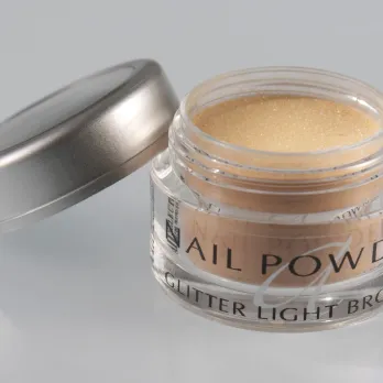 Colour-Acryl – Glitter hellbraun  5 g
