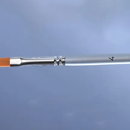 Gel-Pinsel Gr. 4 - Silber