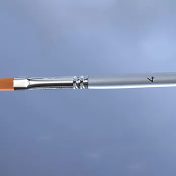 Gel-Pinsel Gr. 4 - Silber