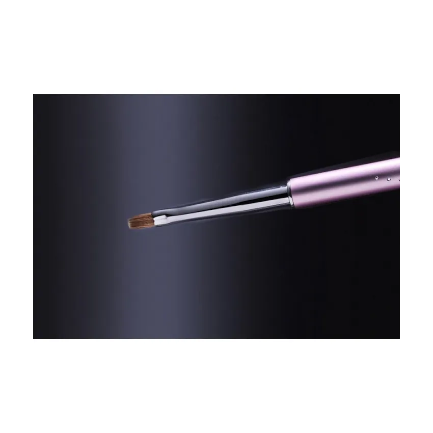 Strass Design Pinsel rose – Nail Art, flach