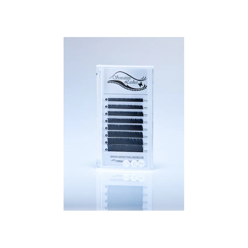 Flat Lashes Elipsenförmig mixed Box C-Curl 0,20 mm