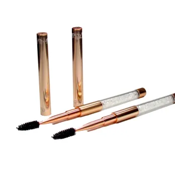Mascara Bürste - Rosegold mit Strass
