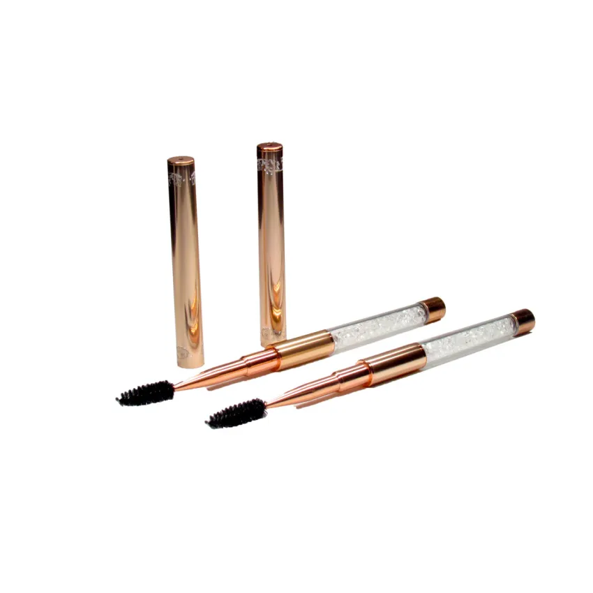 Mascara Bürste - Rosegold mit Strass