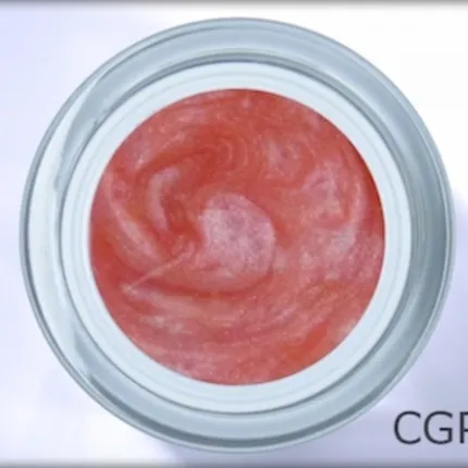 Pearly Gel apricot diamond