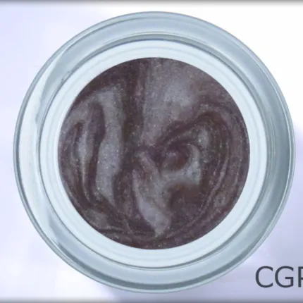 Pearly Gel caramel diamond