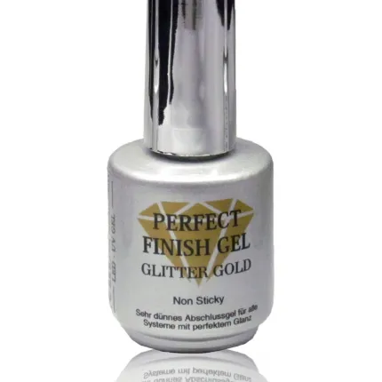Perfect Finish Gel glitter gold