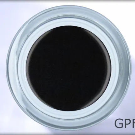 Gel LAC black – Hochdeckendes Farbgel in 14 ml Pinselflasche