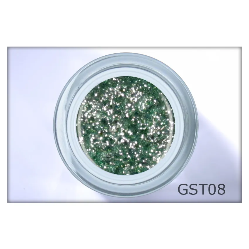 Stardust Gel extreme Sparkle light green