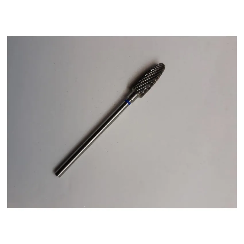 Fräser Kegel schmal, blau, mittelgrob