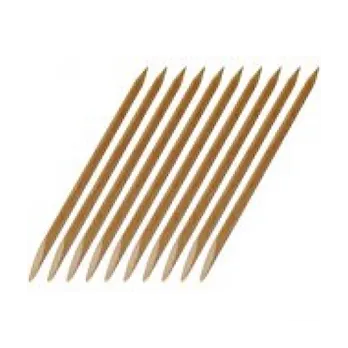 Hart-Holzstäbchen, spitz - schräg