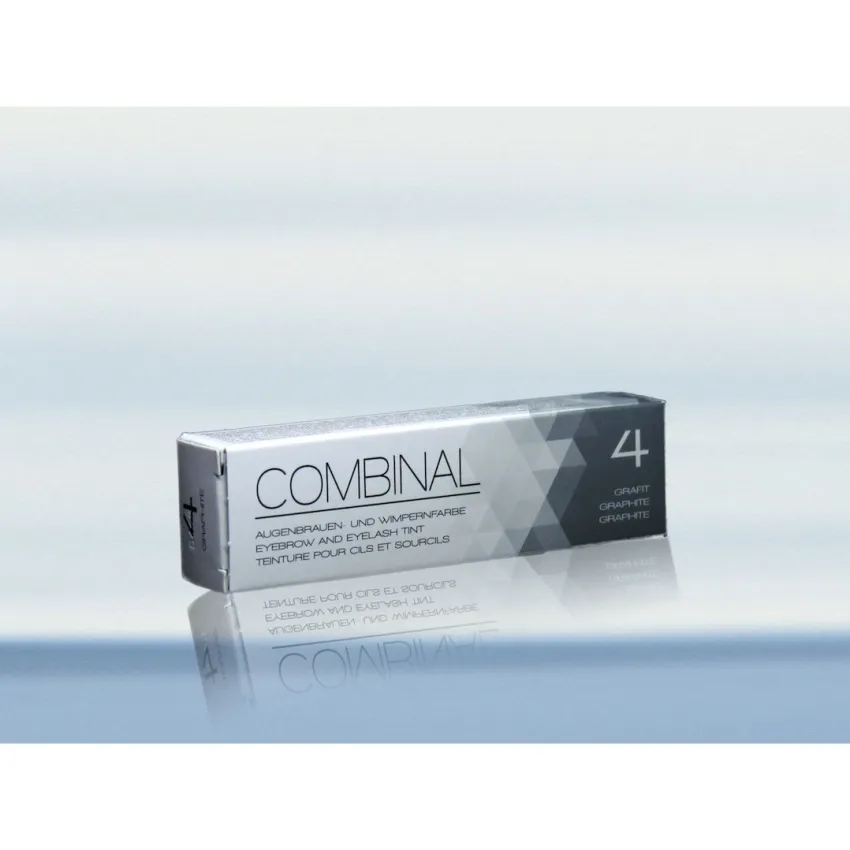 COMBIAL Augenbraunen und Wimpernfarbe grafit