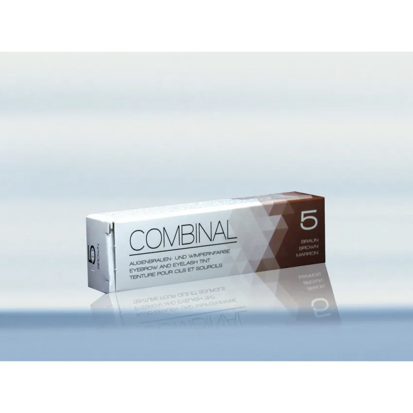COMBIAL Augenbraunen und Wimpernfarbe braun