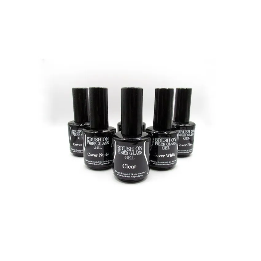 Brush On Fiber Glass Gel cover rose