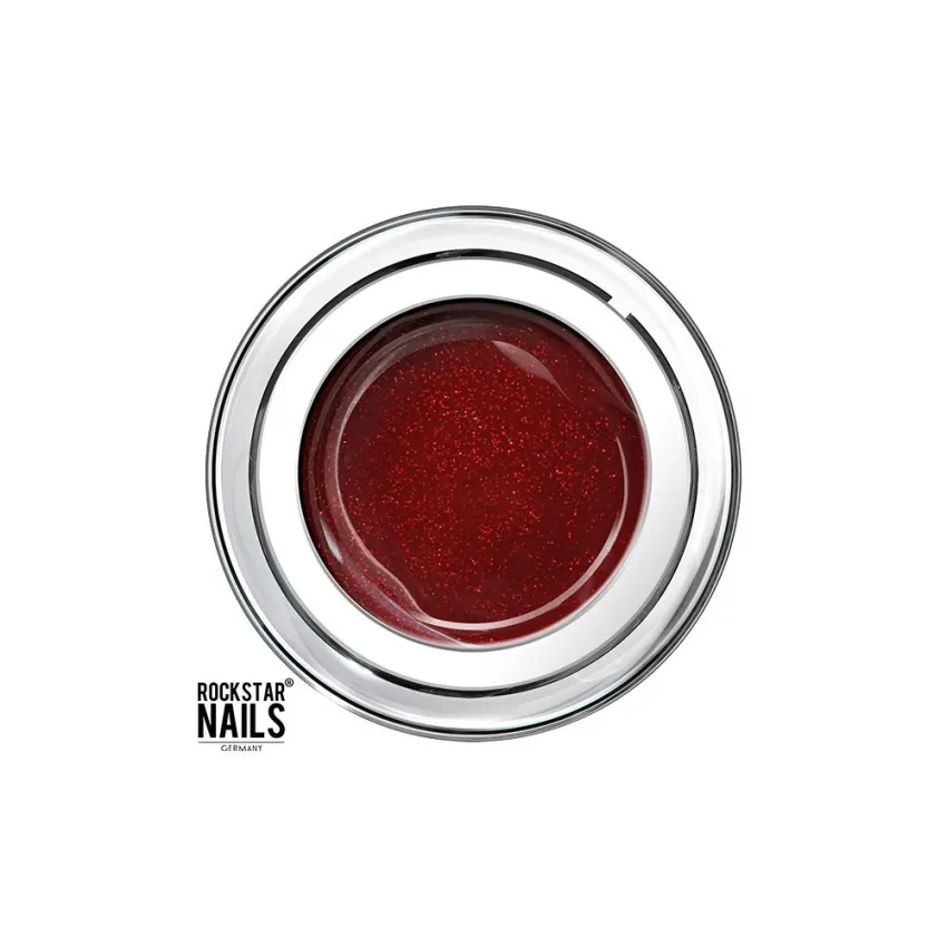 Color Gel - glimmer rose rot - 80468