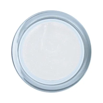 French Manicure Gel White Glitter - 14ml