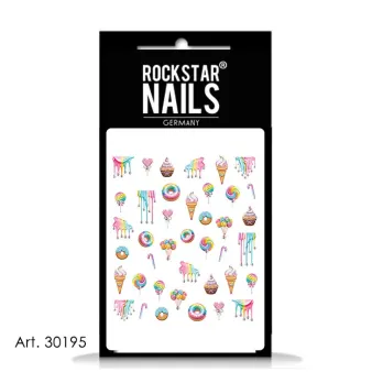 Nail Art Tattoo 30195
