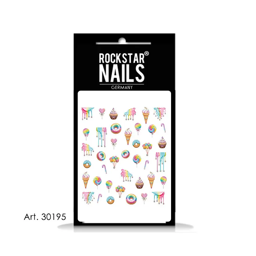 Nail Art Tattoo 30195
