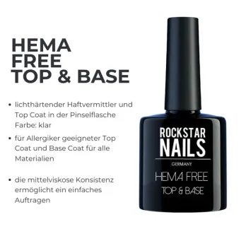 HEMA Freie Top & Base Coat - klar 91925