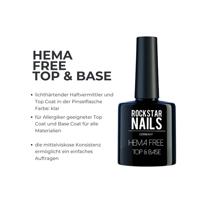 HEMA Freie Top & Base Coat - klar 91925