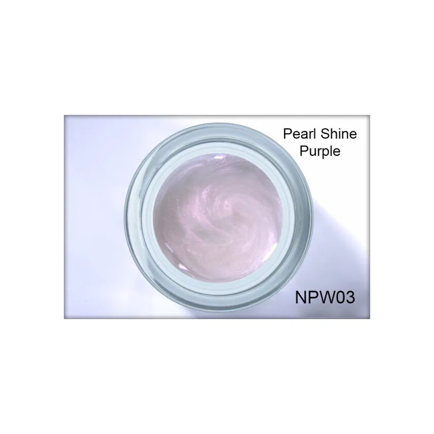 Nagellack NPW03 pearl shine purple (auf Pflanzenbasis)