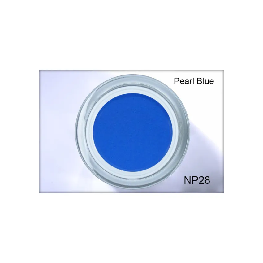Nagellack NP28 pearl blue (auf Pflanzenbasis)