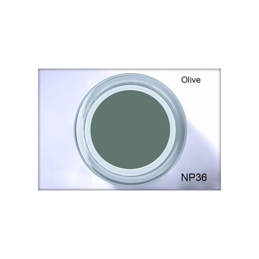 Nagellack NP36 olive (auf Pflanzenbasis)