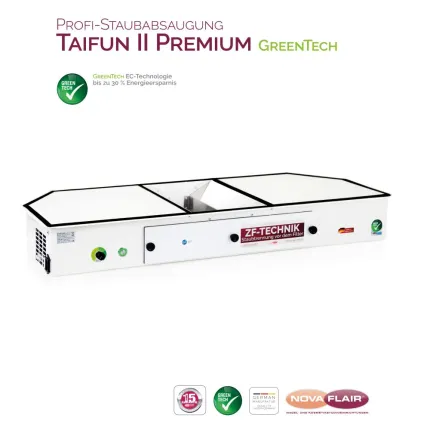 Staubabsaugung TAIFUN 2 Premium GreenTech